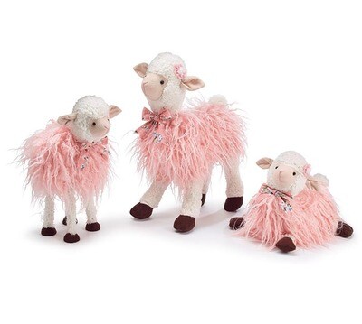 Pink Lamb Family - 2579 - HEM