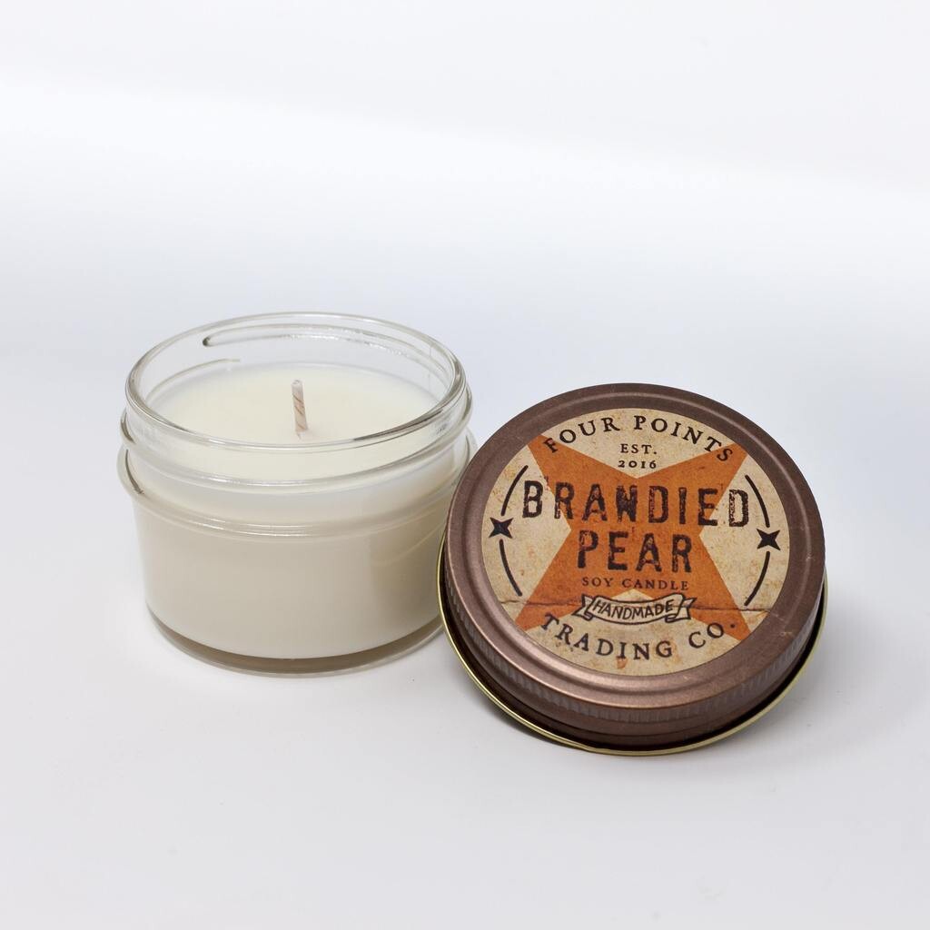 4 oz Soy Candle Brandied Pear - 3726 - HEM