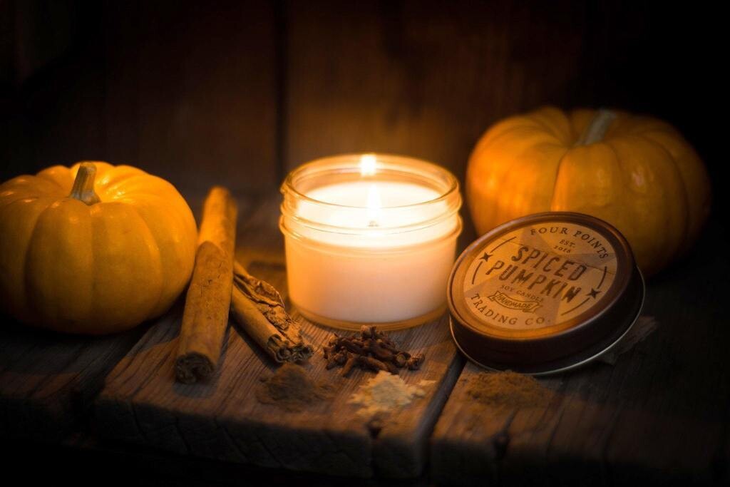 4 oz Soy Candle Spiced Pumpkin - 3736 - HEM