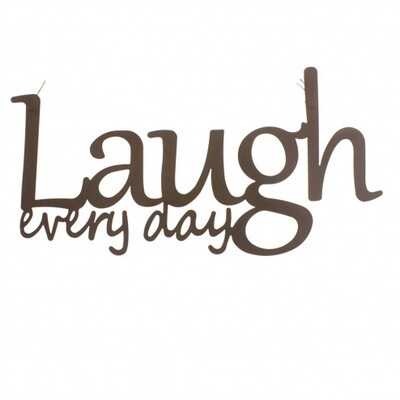 Laugh Every Day Hanger - 1869 - HEM