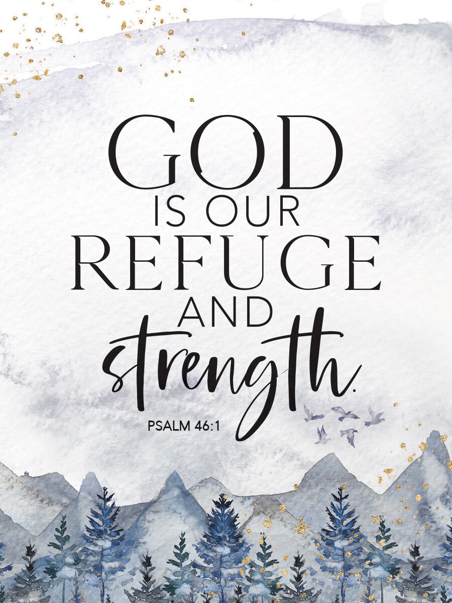 Magnet-God is our refuge - 3023 - HEM