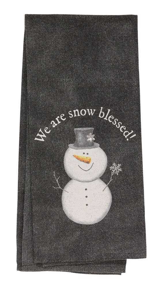 Snow Blessed Dish Towel - 1604 - HEM