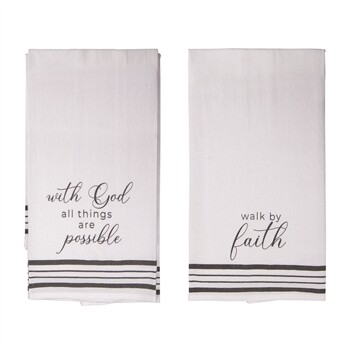 Fabric Faith Tea Towels - 1723 - HEM