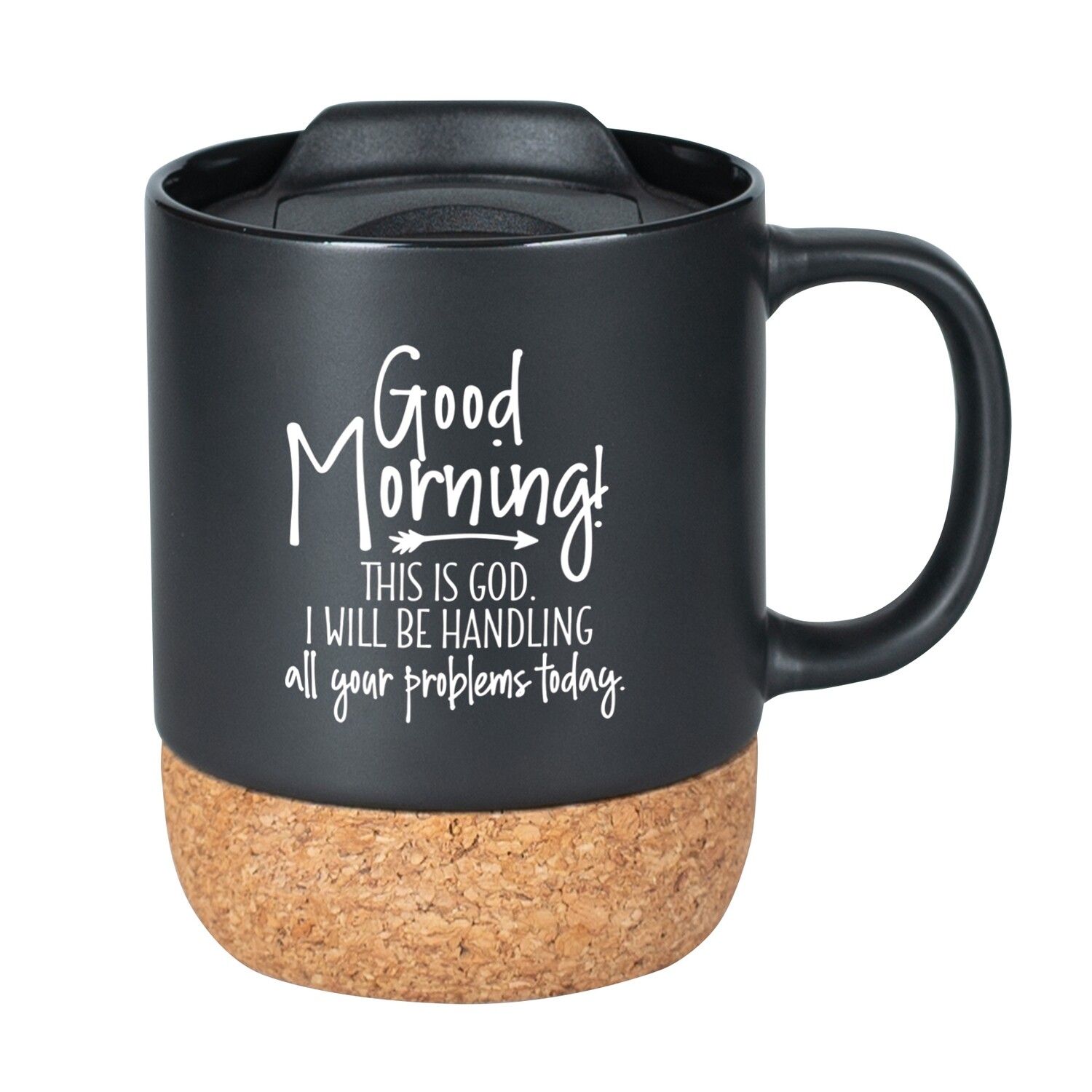 Cork Mug-Good Morning - 3032 - HEM