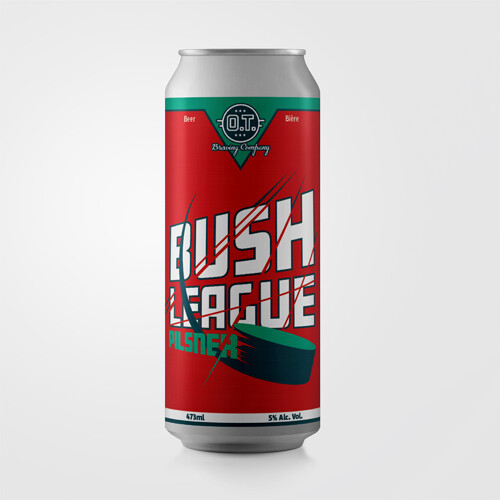 Bush League Pilsner ~ 4 Pack Bush League Pilsner ~ 4 Pack