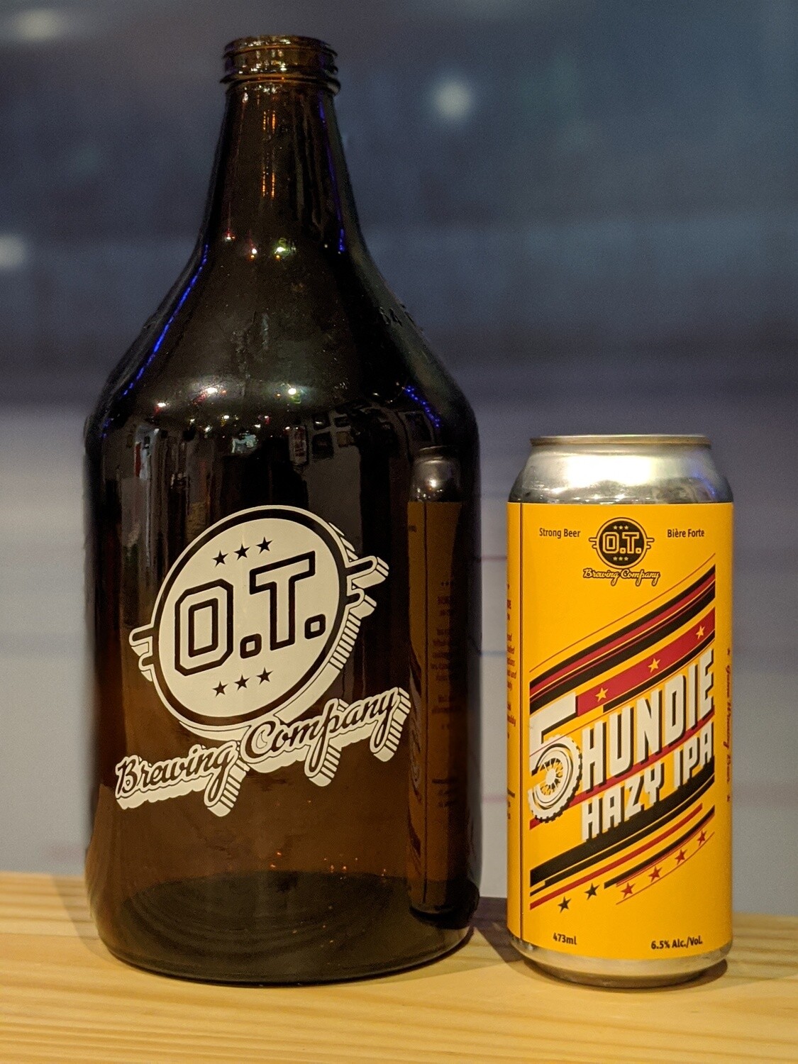 5 Hundie 64oz Growler & Fill 5 Hundie 64oz Growler & Fill
