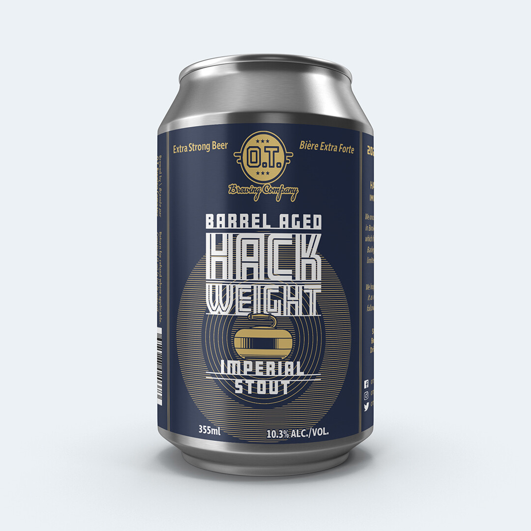 2020 Barrel Aged Hack Weight Imperial Stout ~Individual Can 2020 Barrel Aged Hack Weight Imperial Stout ~Individual Can