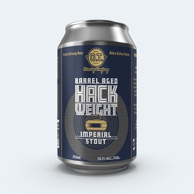 2020 Barrel Aged Hack Weight Imperial Stout ~Individual Can