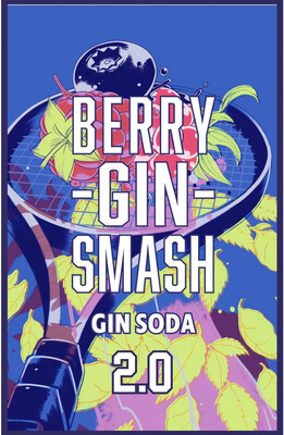 Berry Gin Smash ~ 4 Pack