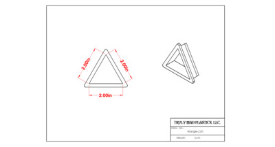 Triangle 2.00&quot;