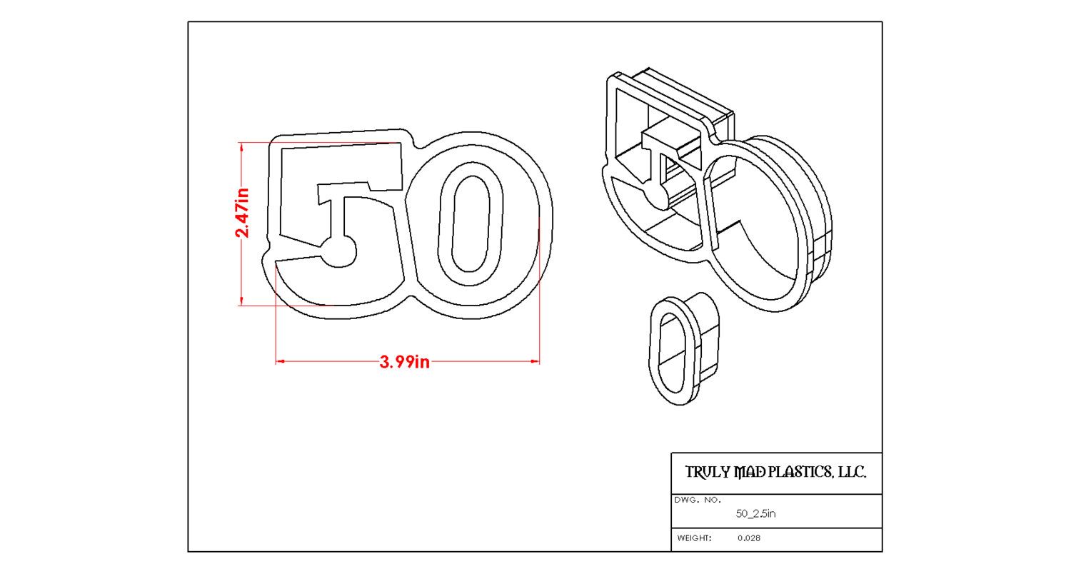 50 Combined Block (2.5&quot;)