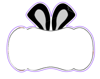 Bunny Ears Plaque 01