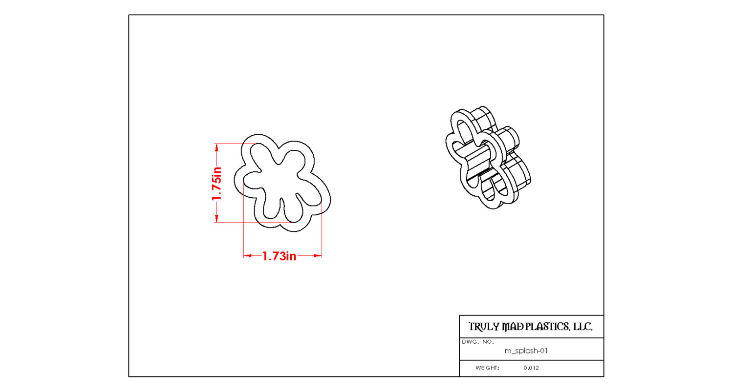 Splash 01, Size: Mini