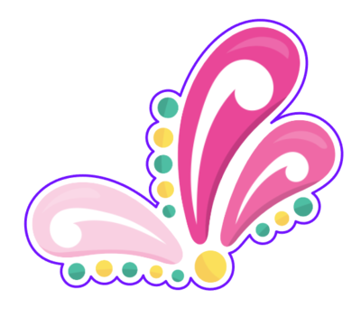 Mardi Gras Flamingo Flourish 01