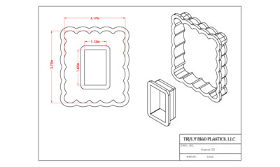 Frame 03 w/Cut Out (Rectangle)