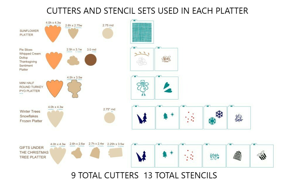 Mega Platter Collection (9 cutters)