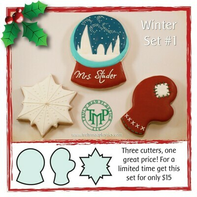 Winter Set 01 (Snow Globe 01, Snowflake 03, Mitten 01)
