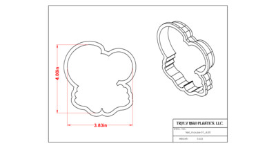 Teri Mouse 01, Size: 4.00&quot;