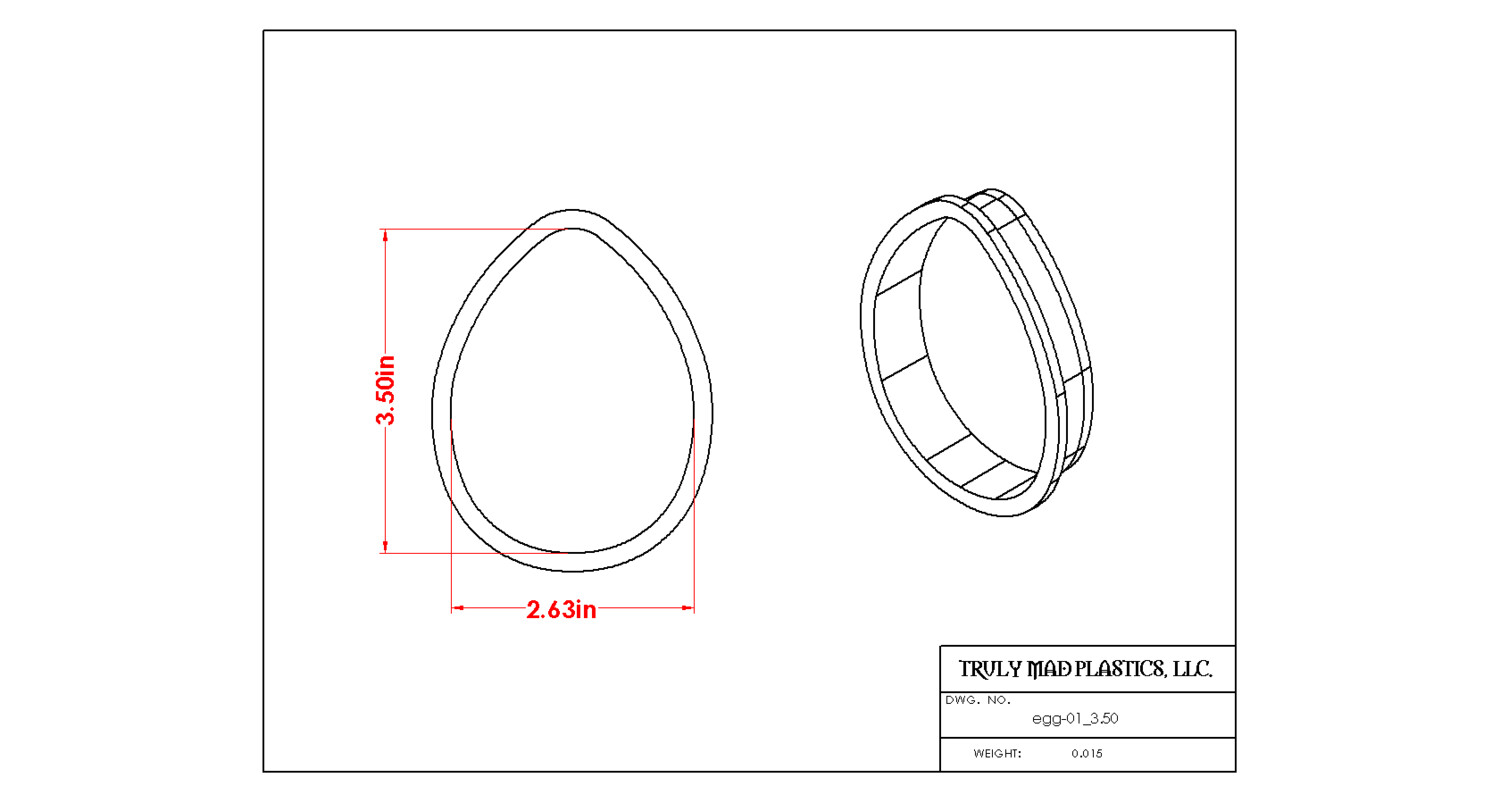 Egg 01, Size: 3.50&quot;
