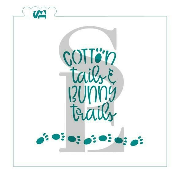SE Cotton Tails and Bunny Trails  Stencil