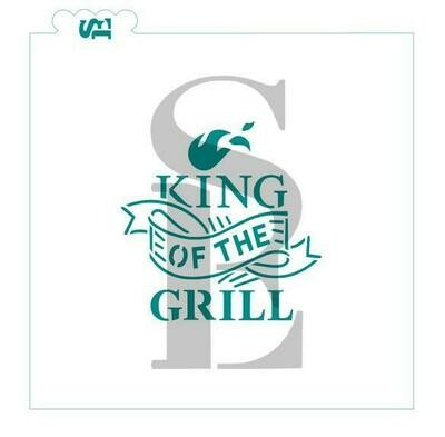 SE King of the Grill Stencil