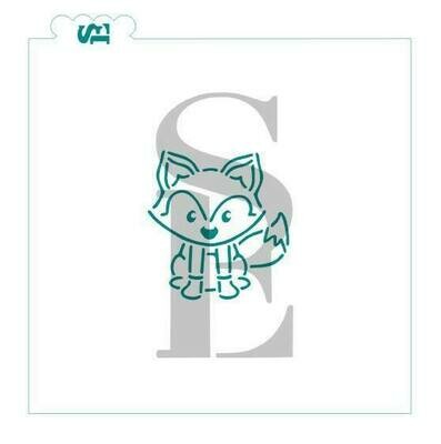 SE Woodland Fox Stencil