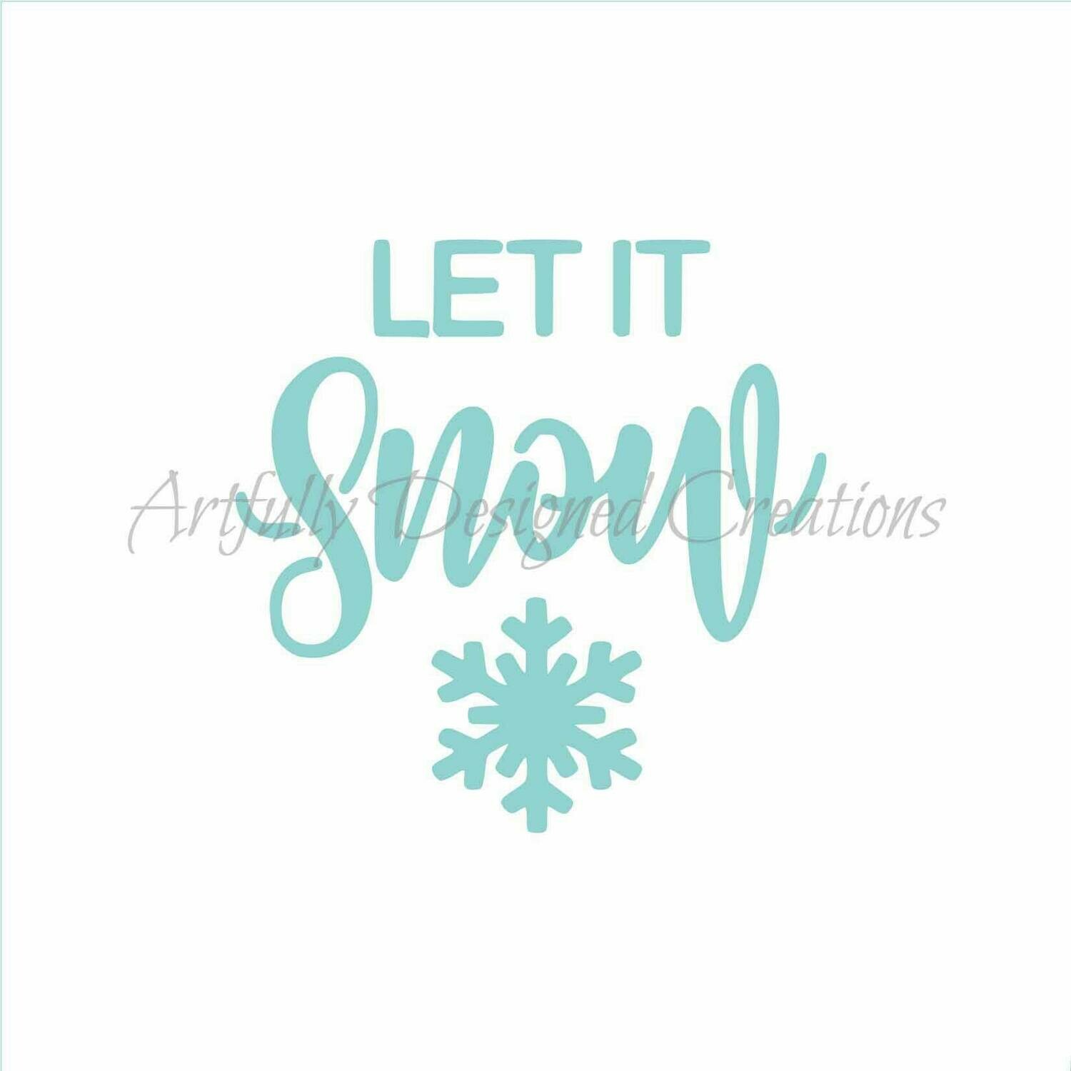 AD Let it Snow