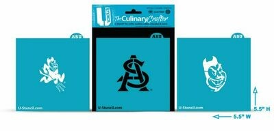 Arizona State University Combo B (3 Stencils) (421)