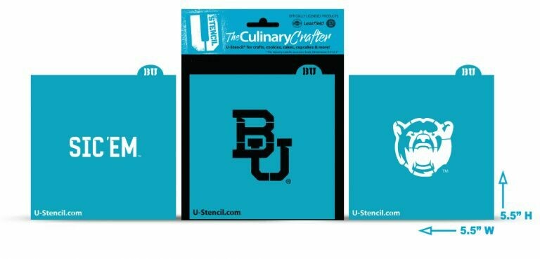 Baylor Bears Combo Pack A (3 Stencils) (420)