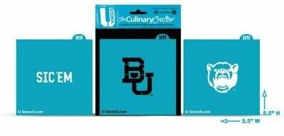 Baylor Bears Combo Pack A (3 Stencils) (420)