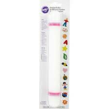 Wilton Rolling Pin w/guides 9"