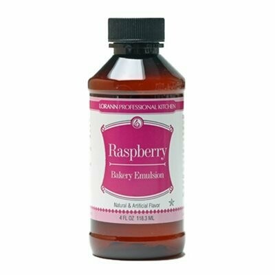 LorAnn Raspberry Bakery Emulsion 4oz (BB Sept 2024)