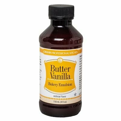 LorAnn Butter Vanilla Bakery Emulsion 4oz