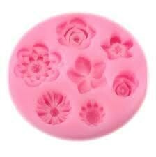 Multiple Flowers Silicone Mold