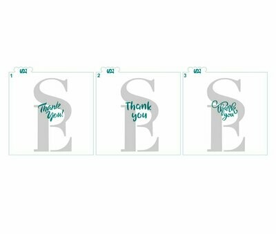 SE Thank You Mini (3 Stencils)