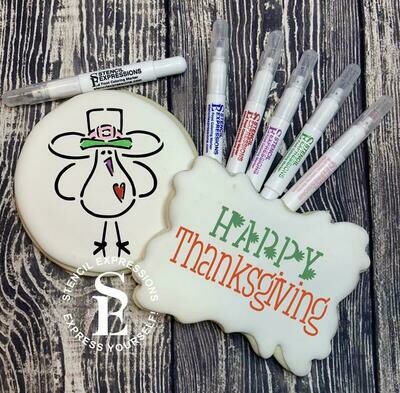 SE Thanksgiving Turkey PYO Stencil
