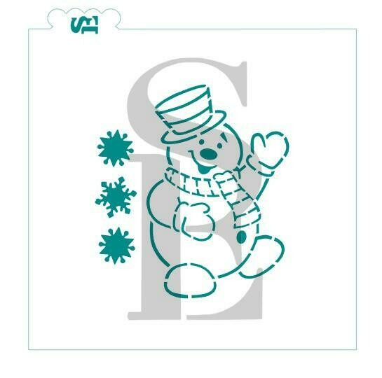 SE Snowman PYO Stencil