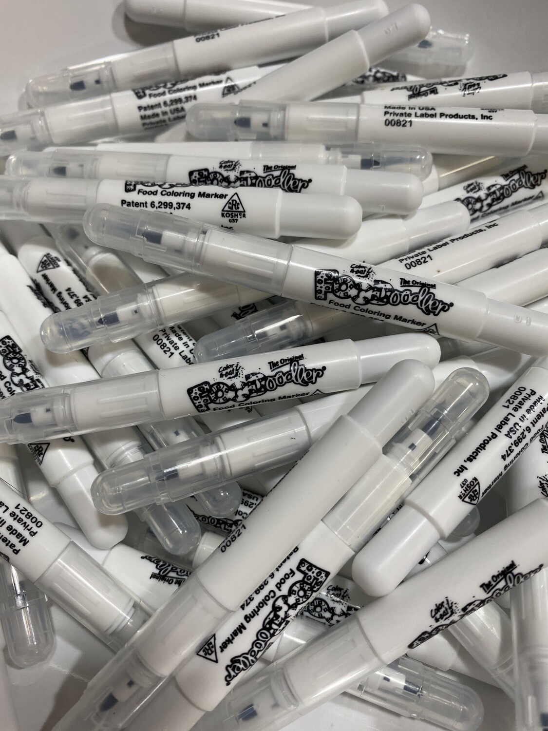 Foodoodler Mini Markers Black