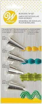 Wilton Borders Tip Set