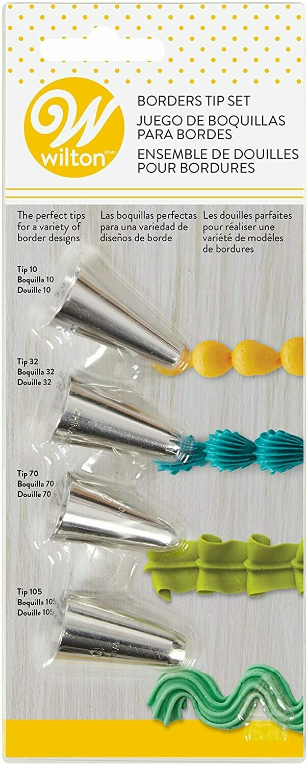 Wilton Borders Tip Set