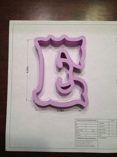 E 4" Fancy