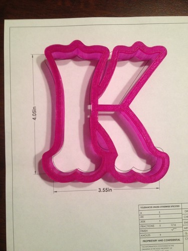 K 4" Fancy