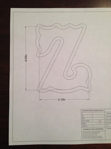 Z 4" Fancy