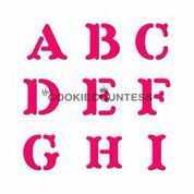 CC Block Alphabet (A-Z) Stencil