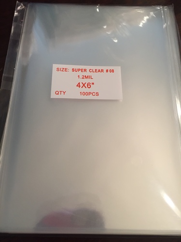 Super Clear Cello Bags 4.0" x 6.0" (100 pcs)