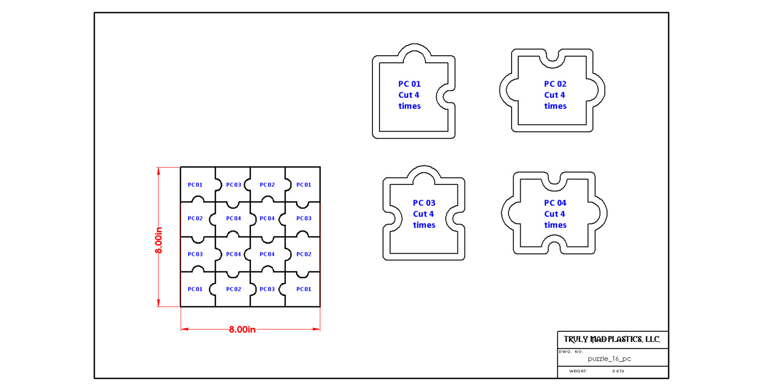 Puzzle 16 Piece