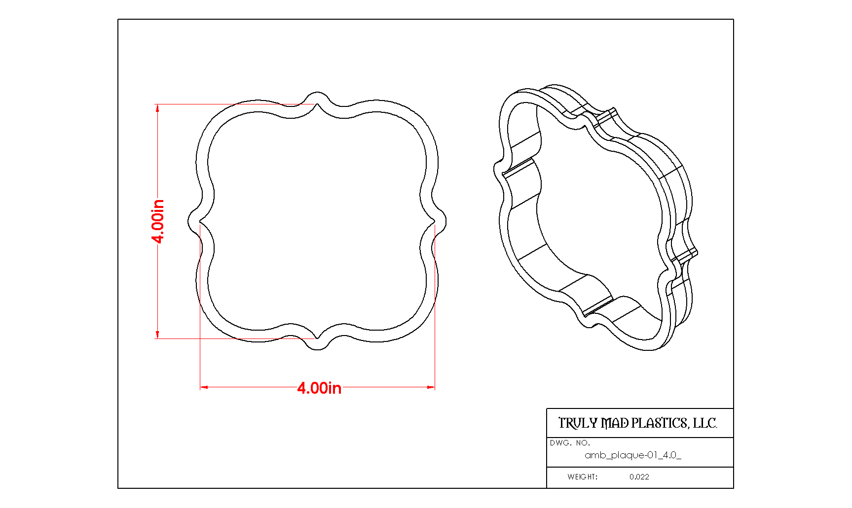 Amb Plaque 01 4.0"