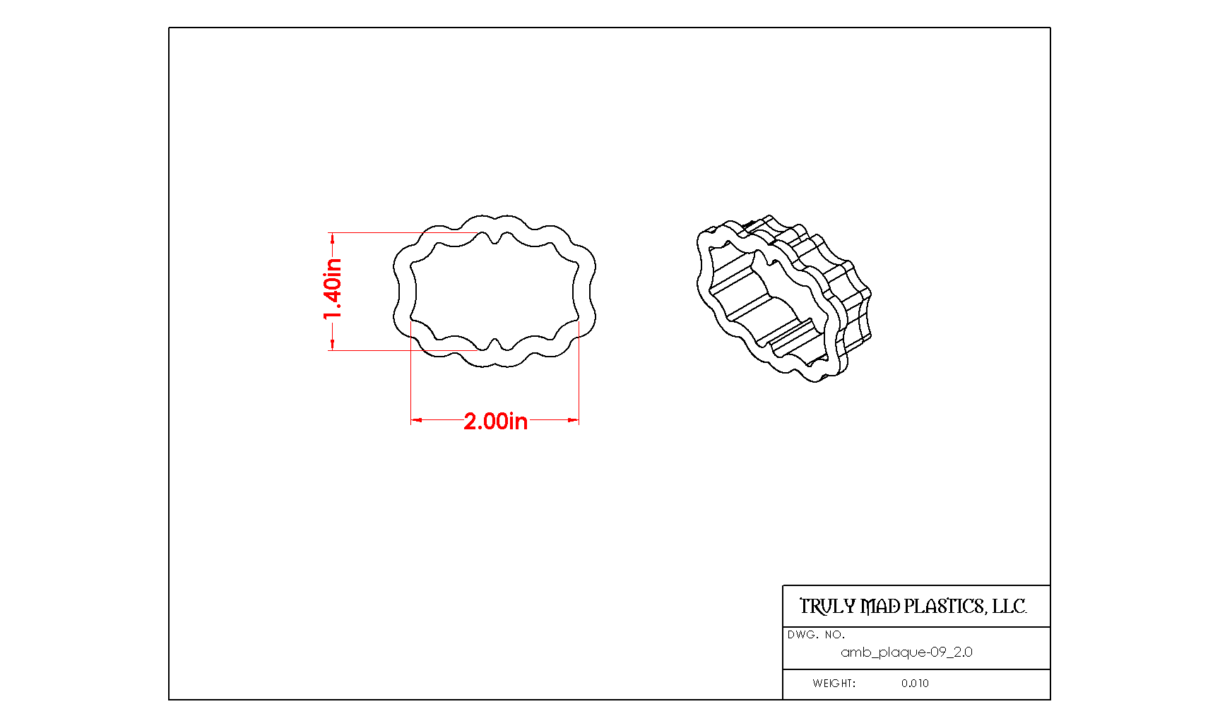 Amb Plaque 09 2.0"