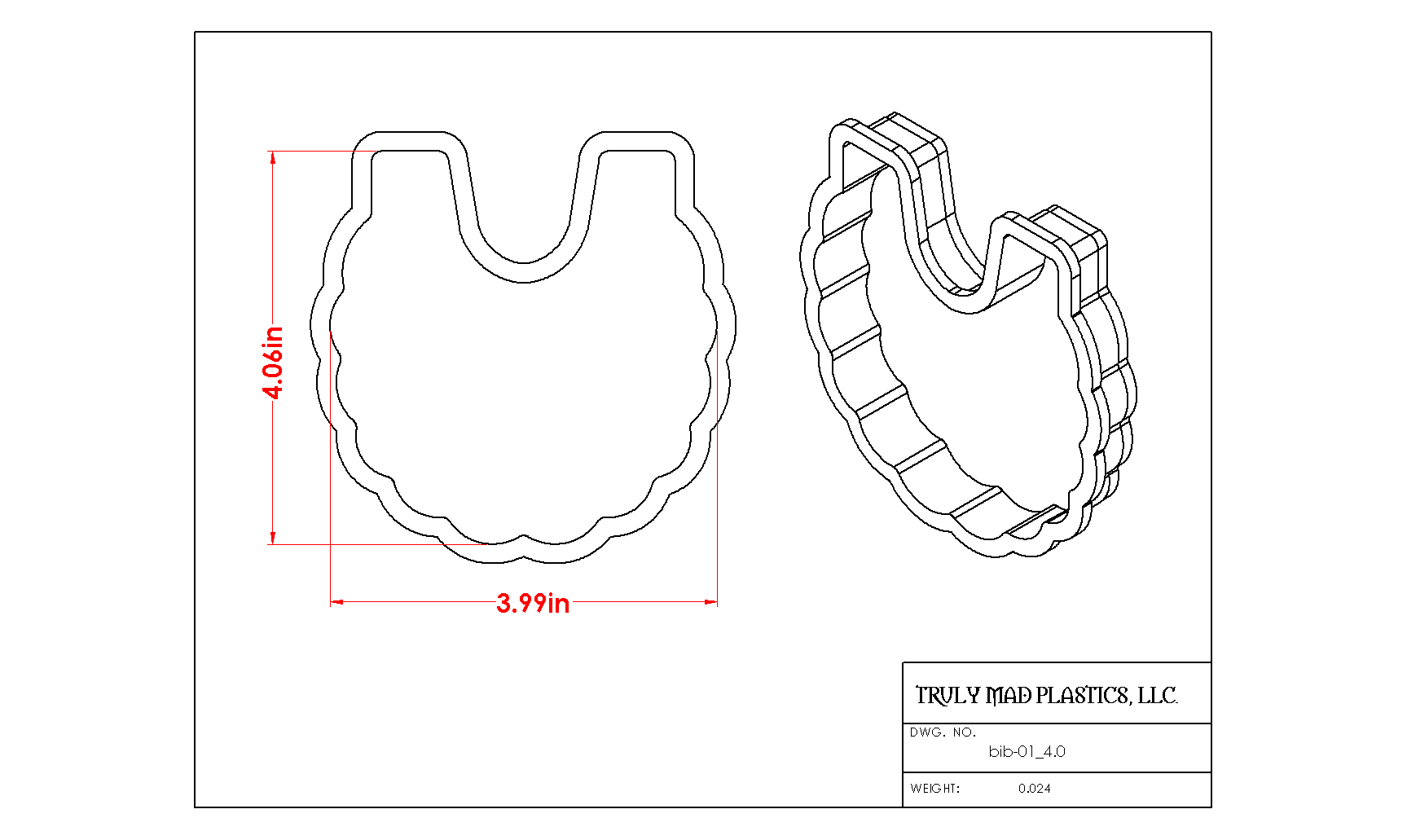 Bib 01 (4")
