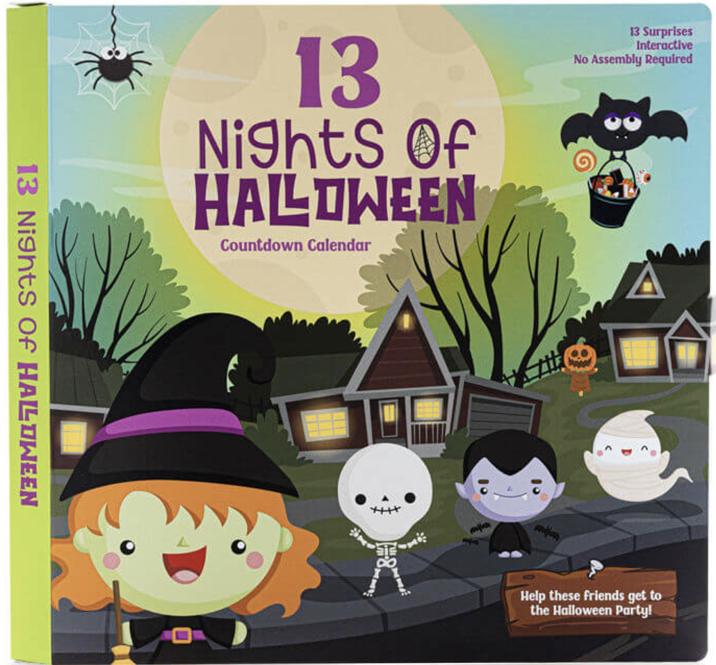 13 Nights of Halloween Countdown Calendar – GameBoard Version